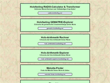 Tablet Screenshot of holofeeling.net